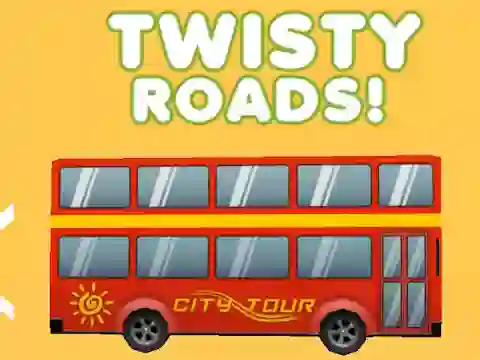 Mchezo Twisty Roads! online