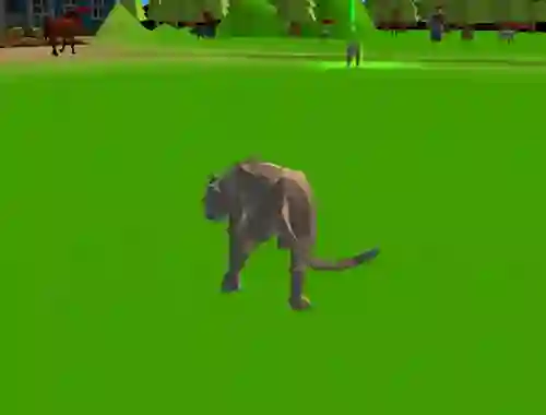Mchezo Cougar Simulator - Big Cats online