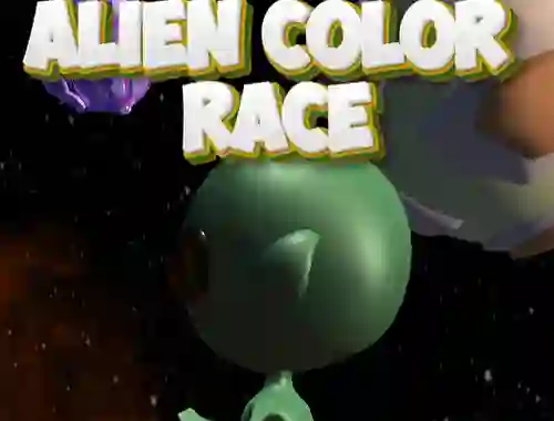 Mchezo Alien Color Race online