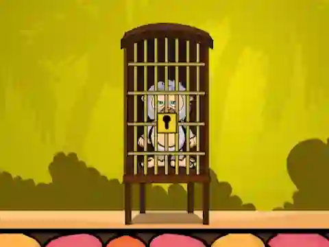 Mchezo Rescue the Cute White Monkey online