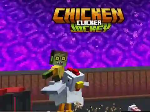 Mchezo Chicken Jockey Clicker online