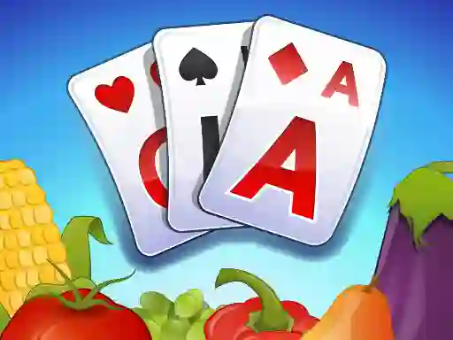 Mchezo Solitaire TriPeaks Harvest online