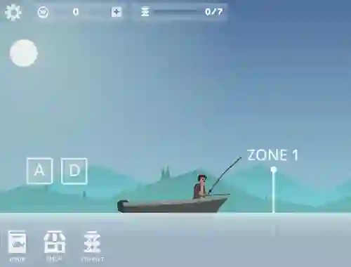 Mchezo Fishing Simulator online