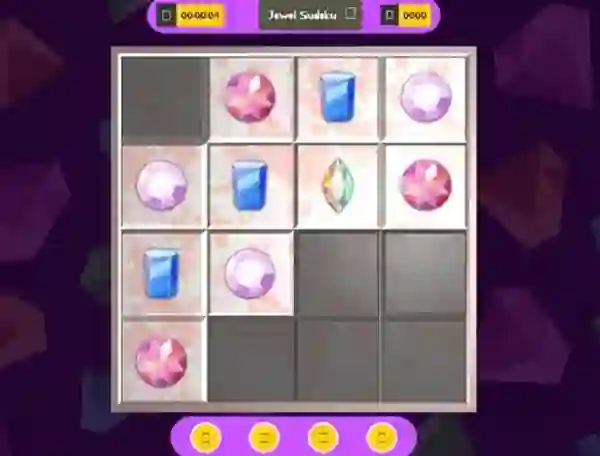 Mchezo 3D Jewel Sudoku online
