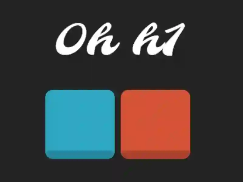 Mchezo 0h H1 online