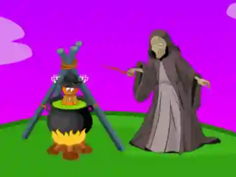 Mchezo Saving A Boy From A Witch online
