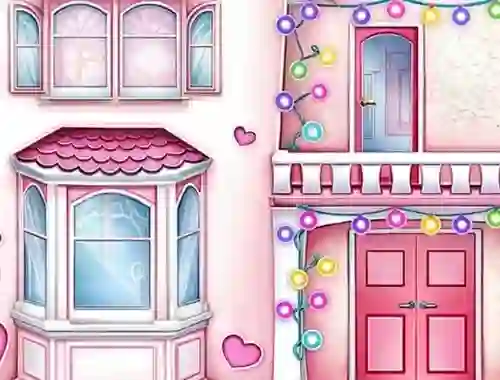 Mchezo Doll House Design online
