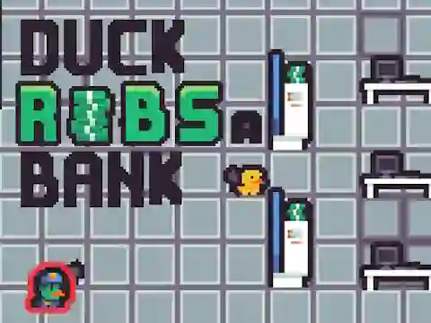 Mchezo Duck Robs a Bank online