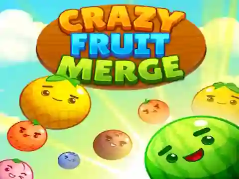Mchezo Crazy Fruit Merge online