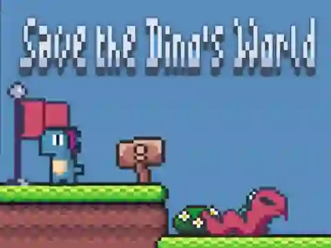 Mchezo Save the Dino's World online