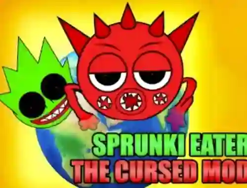 Mchezo Sprunki Eater The Cursed Mod online