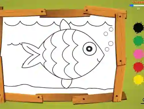 Mchezo Kids Colour Game online