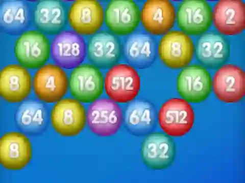 Mchezo Number Bubble Shooter online