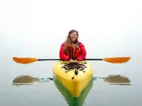 Mchezo Kayak Kayaking Lake Jigsaw online