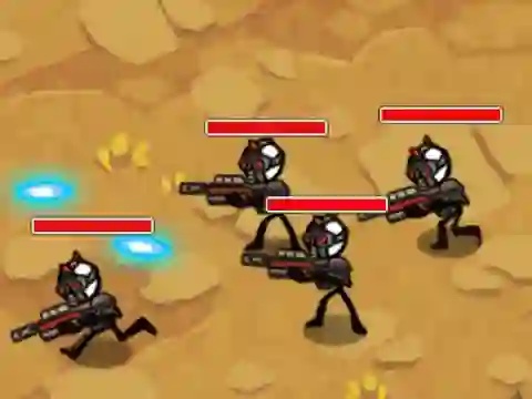 Mchezo Stickman Warfare online