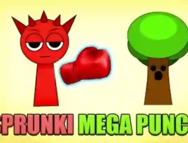 Mchezo Sprunki Mega Punch online