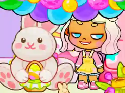 Mchezo Jigsaw Puzzle: Avatar World Easter Party online