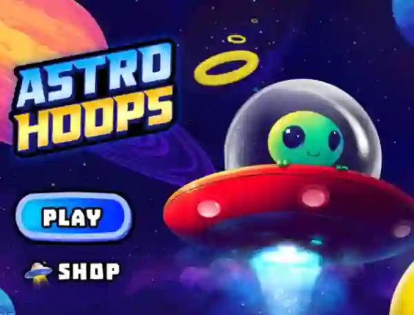 Mchezo Astro Hoops online