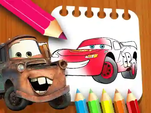 Mchezo Cars Coloring Book online