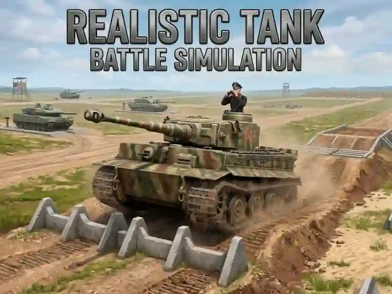 Mchezo Realistic Tank Battle Simulation online