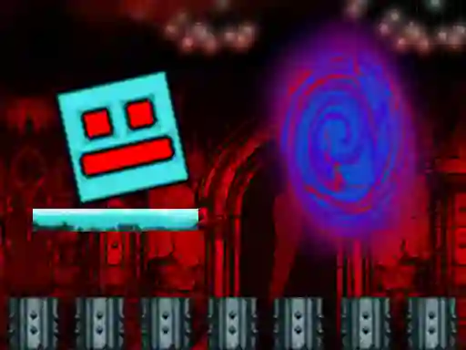 Mchezo Geometry Dash Horror online