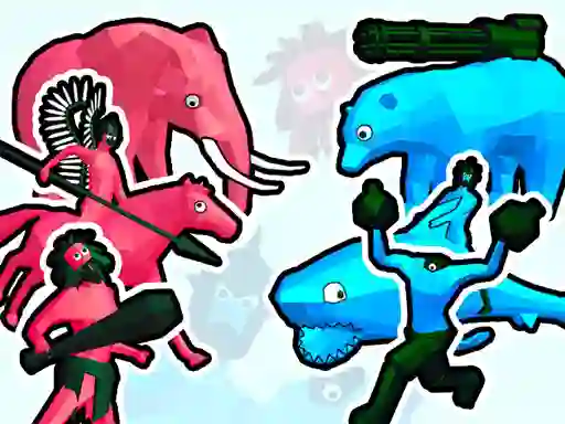 Mchezo Funny Battle Simulator 2 online