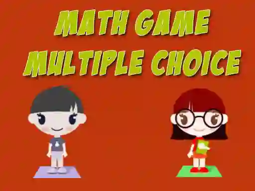 Mchezo Math Game Multiple Choice online