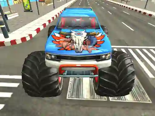 Mchezo Monster Truck City Parking online