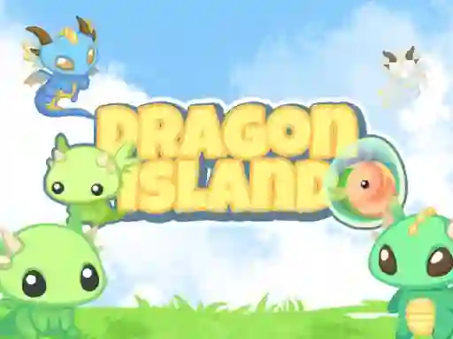 Mchezo 2048 Dragon Island online