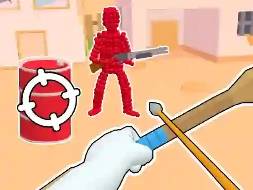 Mchezo Stickman Archer: Shooting Arrows at Reds online