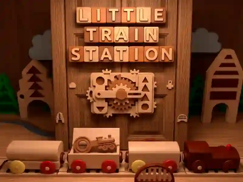 Mchezo Little Train Station online