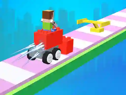 Mchezo Brick Racing 3D online