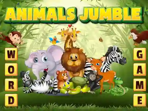 Mchezo Animals Jumble online