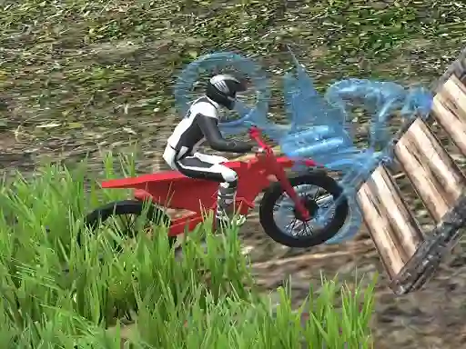 Mchezo BikeTrial Forest Road 2022 online