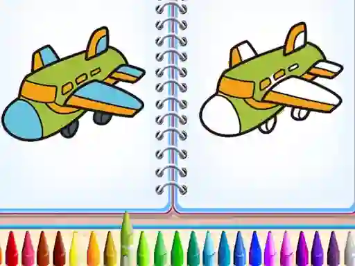 Mchezo Aero Coloring Books online
