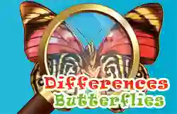 Mchezo Differences Butterflies online