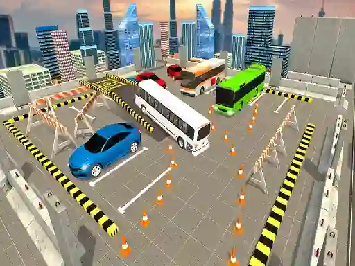 Mchezo American Tourist Bus Simulator online