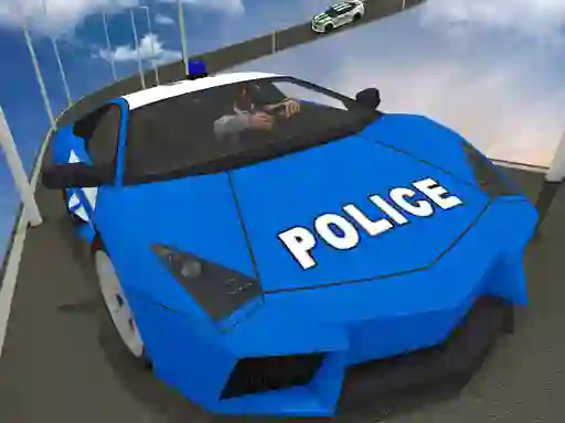 Mchezo Impossible Police Car Track online