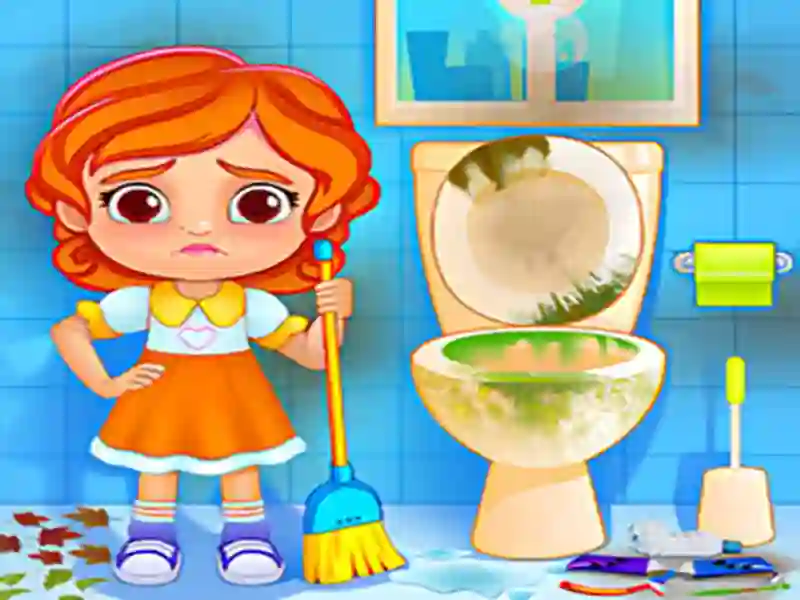 Mchezo Kids House Cleanup online
