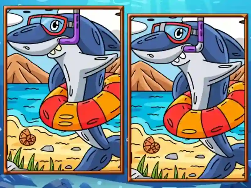 Mchezo Marine Spot the Difference online