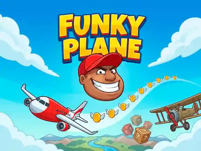 Mchezo Funky Plane online