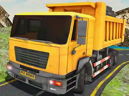 Mchezo US Cargo Truck Driver Racing Game online