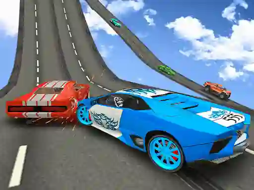 Mchezo Car Impossible Stunt Driving Simulator online