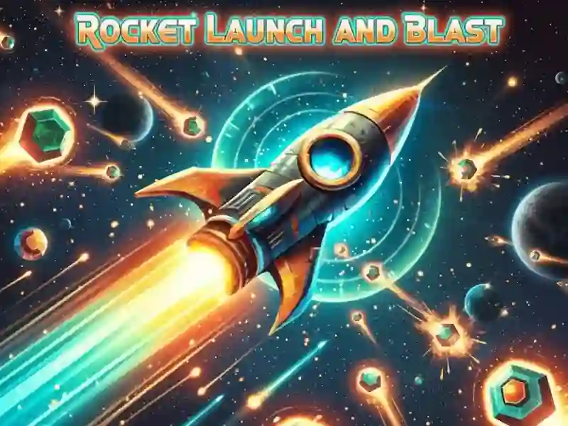 Mchezo Rocket Launch And Blast online