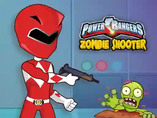 Mchezo Power Rangers Zombie Shooter online
