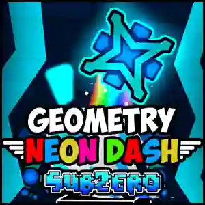Mchezo Geometry Neon Dash subzero online