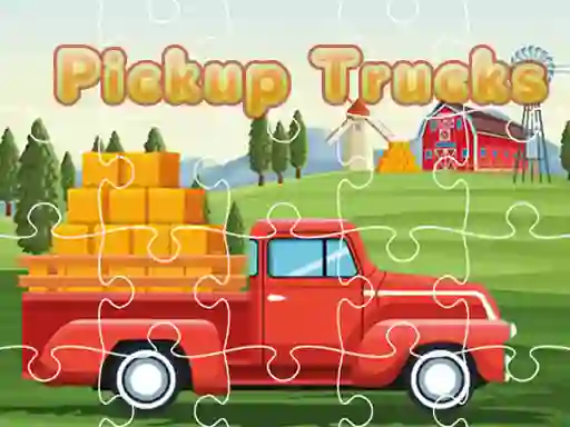 Mchezo Pickup Trucks Jigsaw online