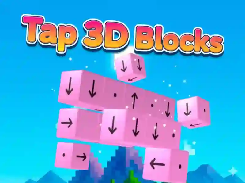 Mchezo Tap 3D Blocks online