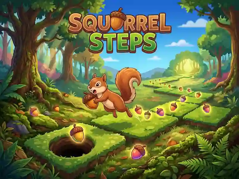 Mchezo Squirel Steps online