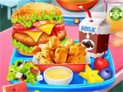 Mchezo School Lunch Maker online